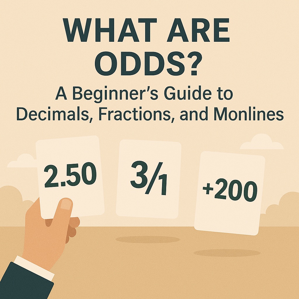 What Are Odds? A Beginner’s Guide to Decimals, Fractions, and Moneylines
