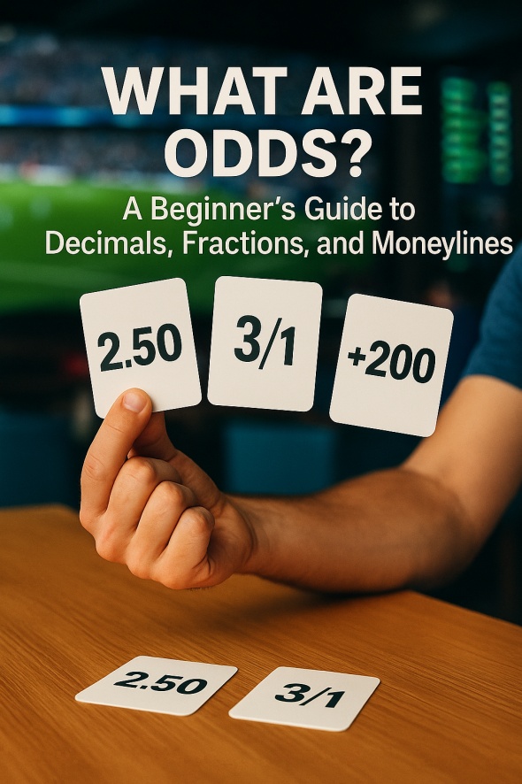 What Are Odds? A Beginner’s Guide to Decimals, Fractions, and Moneylines
